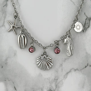 Charm Playa necklace silver