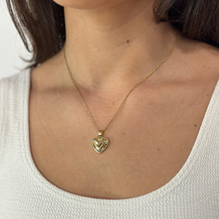 Pipa heart necklace