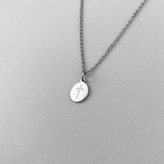 Cross Necklace silver