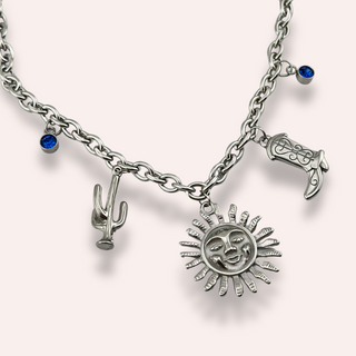 Charm Western necklace