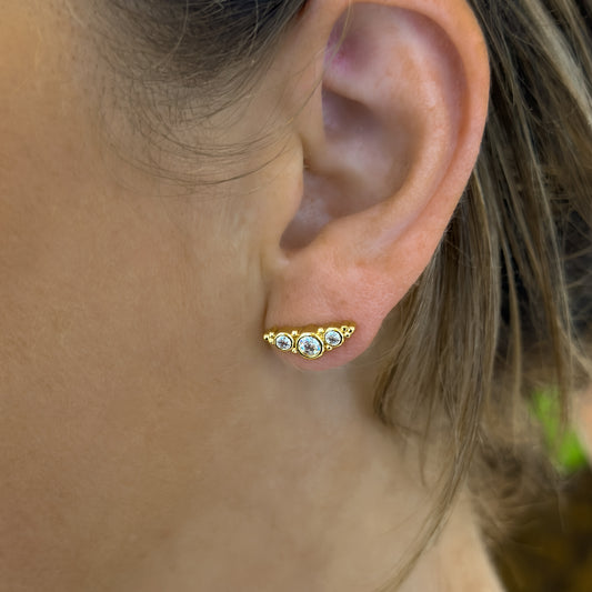 Lucia sparkly Studs