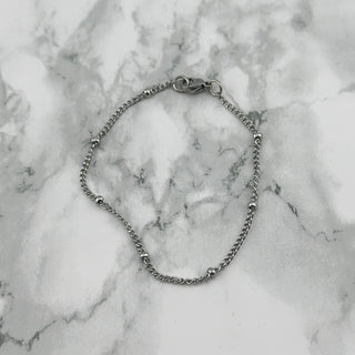 Silver Ball Bracelet