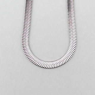 Joan Snake Necklace silver