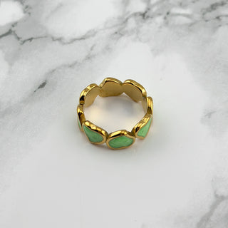 Aelia Ring green