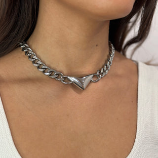 Zane necklace silver