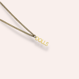 Dolls Gold Necklace