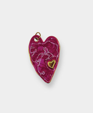 Pink Heart Charm