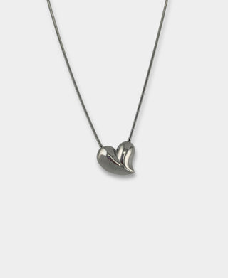 Pixi heart necklace silver