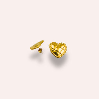 Marta Heart Studs