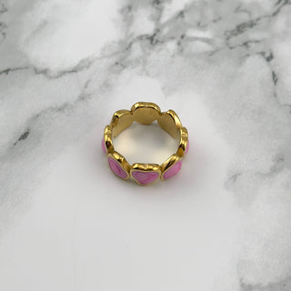 Aelia Pink ring