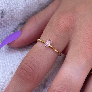 Alba Ring pink