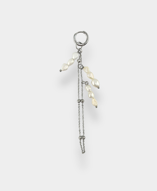 Long Pearl Drop Charm