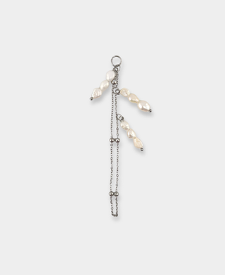 Long Pearl Drop Charm