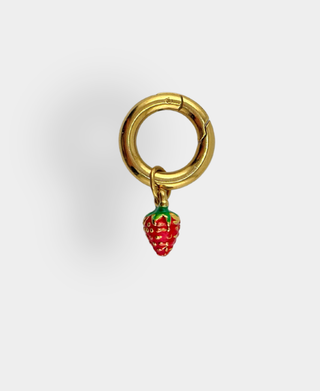 Red Strawberry Charm
