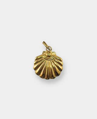 Shell Medallion Charm