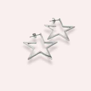 Estel Earrings silver