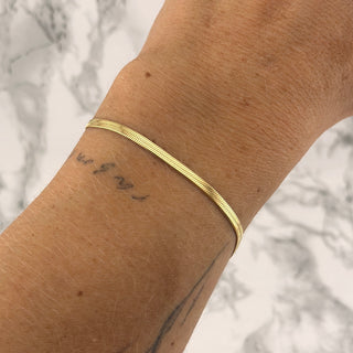 Golden Snake Bracelet