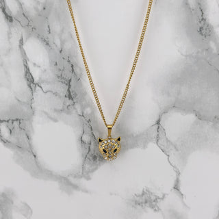 White Panter Necklace