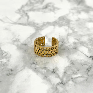 Golden Belt Ring