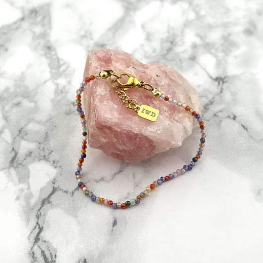 Multicolored Beads Bracelet
