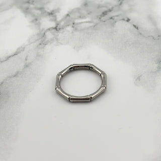 Silver Bamboo Ring