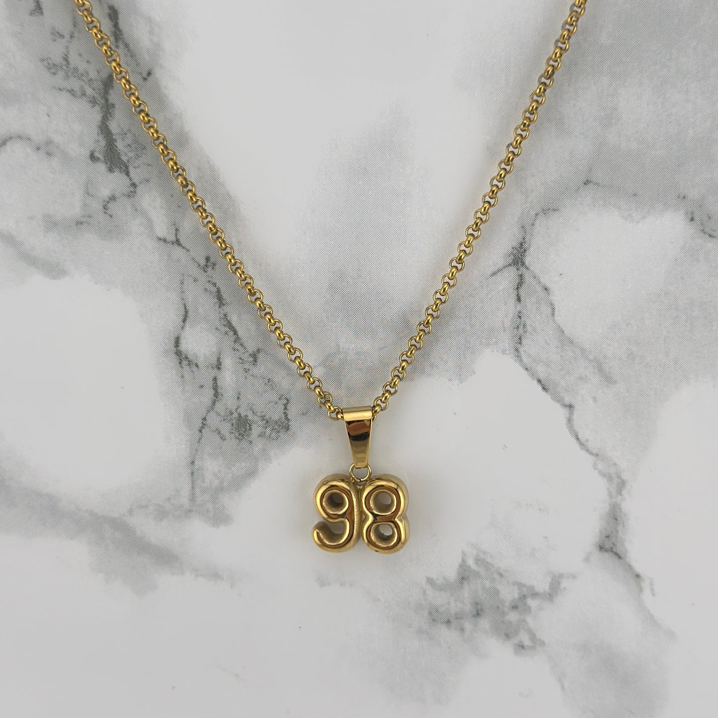 Nineties personalized Necklace