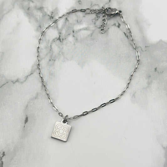 Silver BCN bracelet
