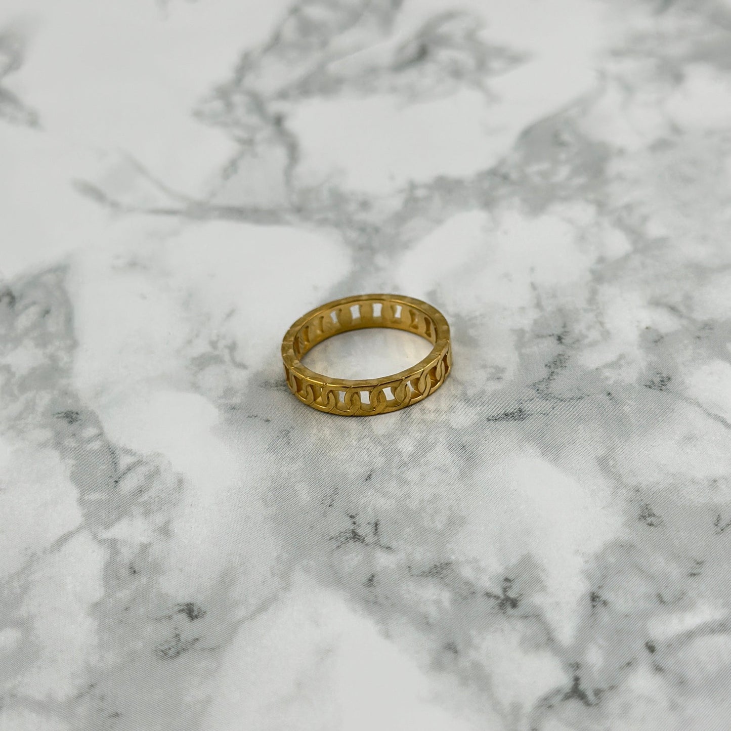 Golden Braided Ring