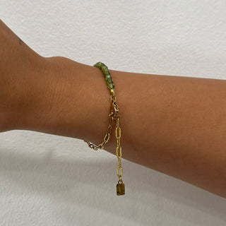 Sala green bracelet