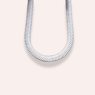 Joan Snake Necklace silver