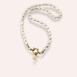 Pearl Zodiac Necklace